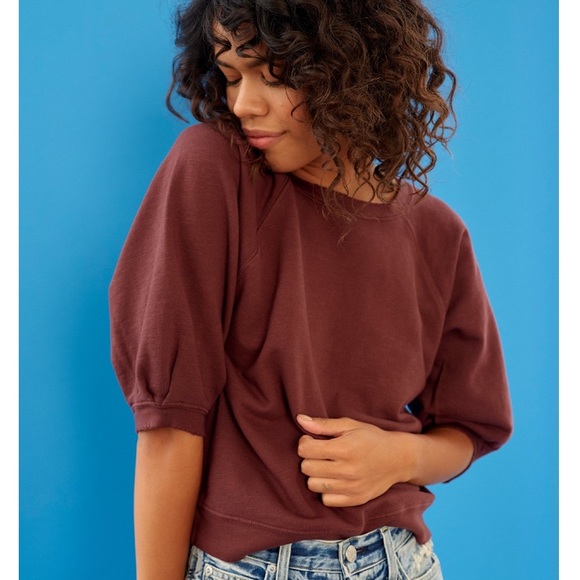 Amo Puff Sleeve Sweatshirt 2025